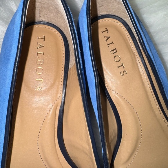 Talbots Vibrant Blue Women's Loafers - Picture 2 of 7